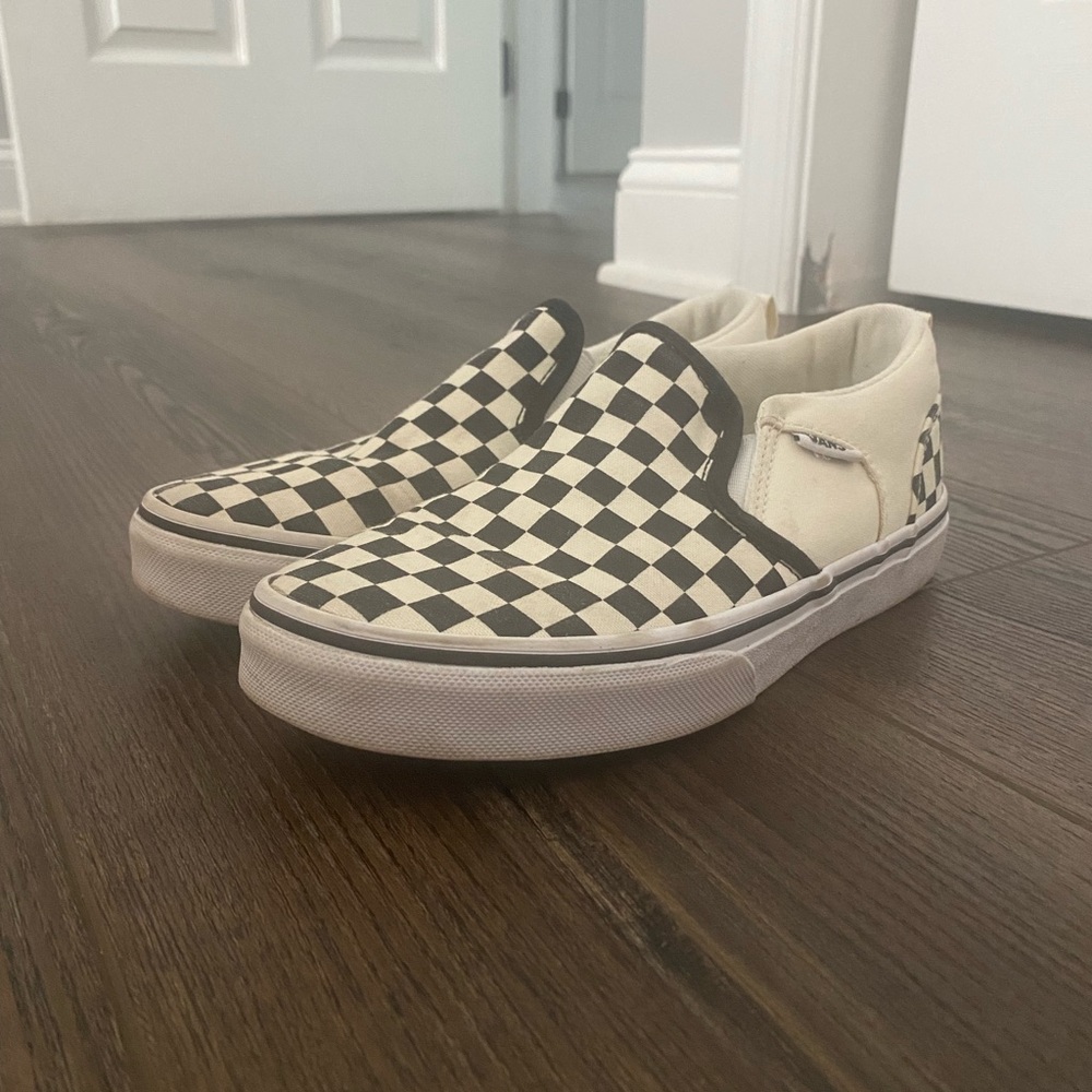 Checkered Vans